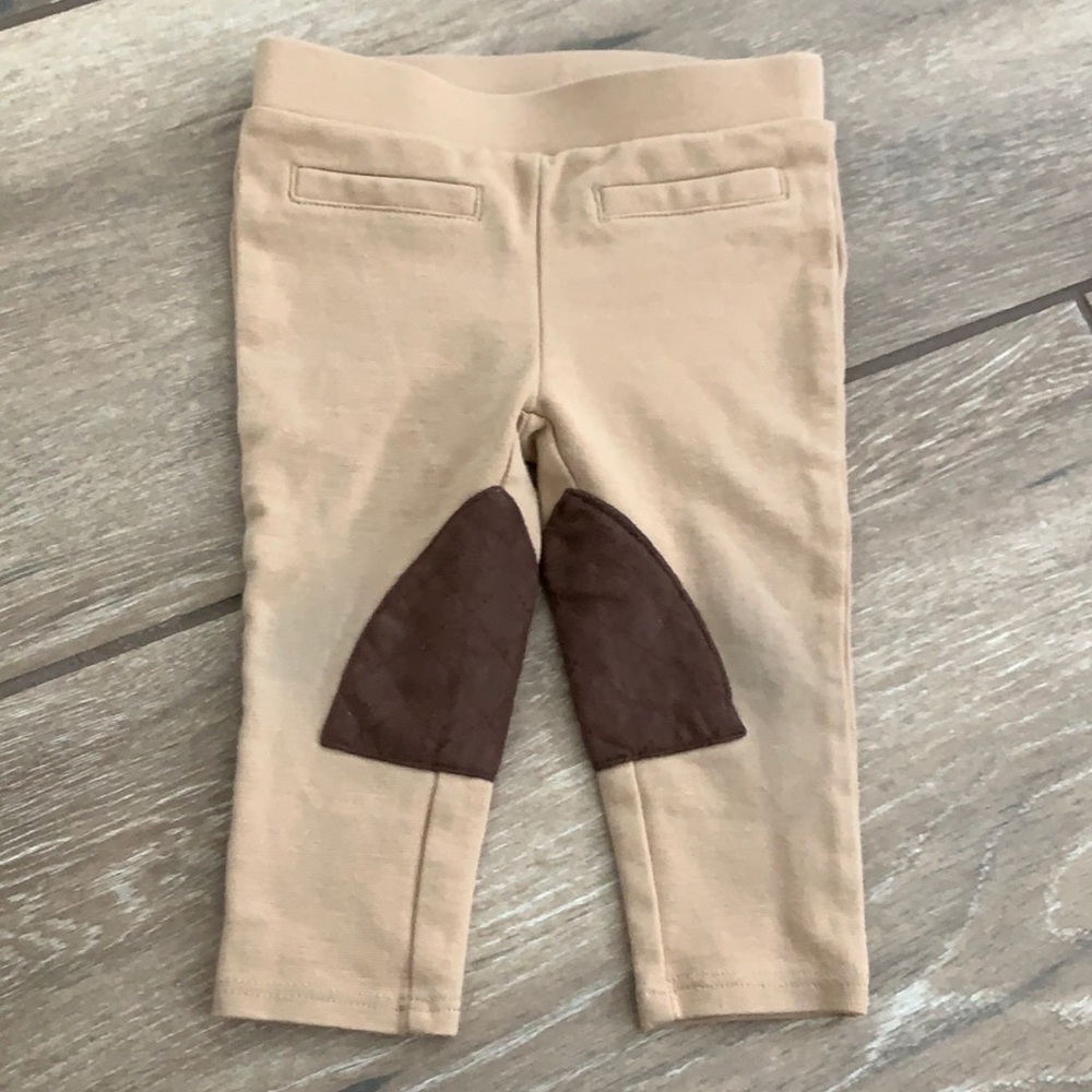 Janie and Jack Baby girl riding leggings